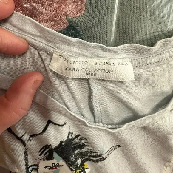 Zara Collection Graphic Tank Top - Picture 2 of 3